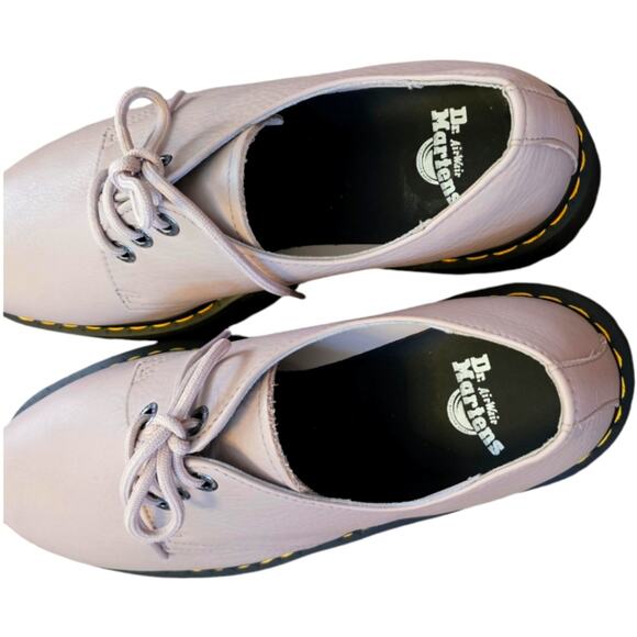 Dr. Martens‎ 1461 Quad leather derby Platform Oxfords Beige Men\'s Shoes Size 10 main image 11